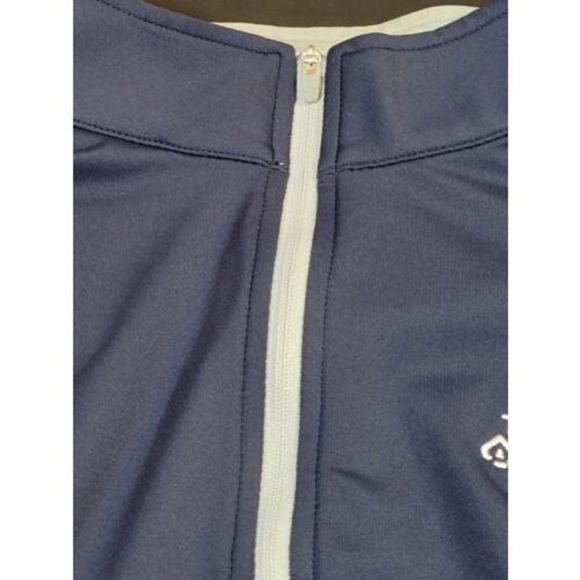 Peter Millar Men's Long Sleeves Quarter-Zip  Stretch Navy  Sweater Size XL - Picture 5 of 9